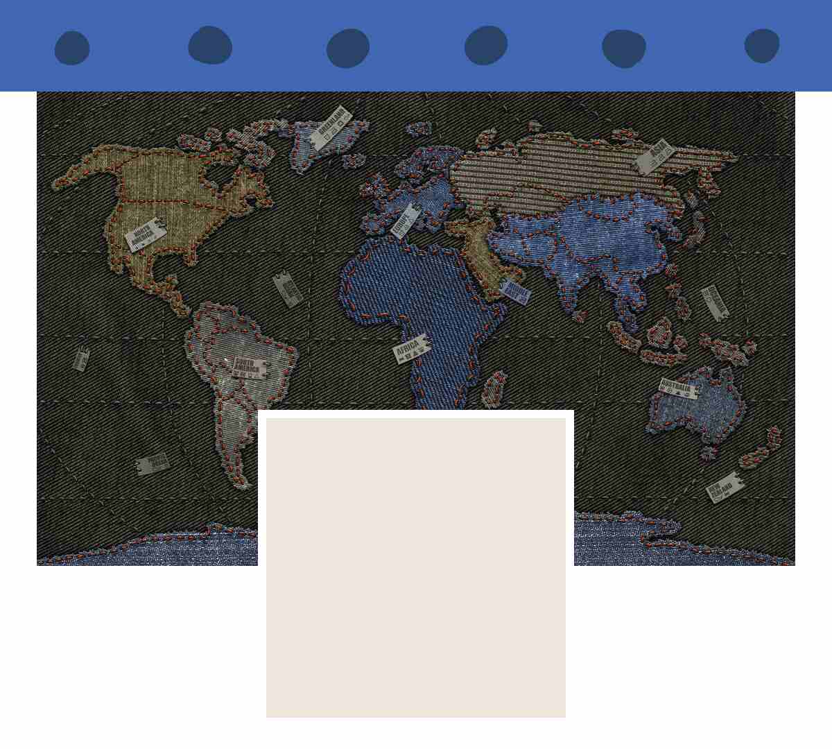 Jeans World Map: preview