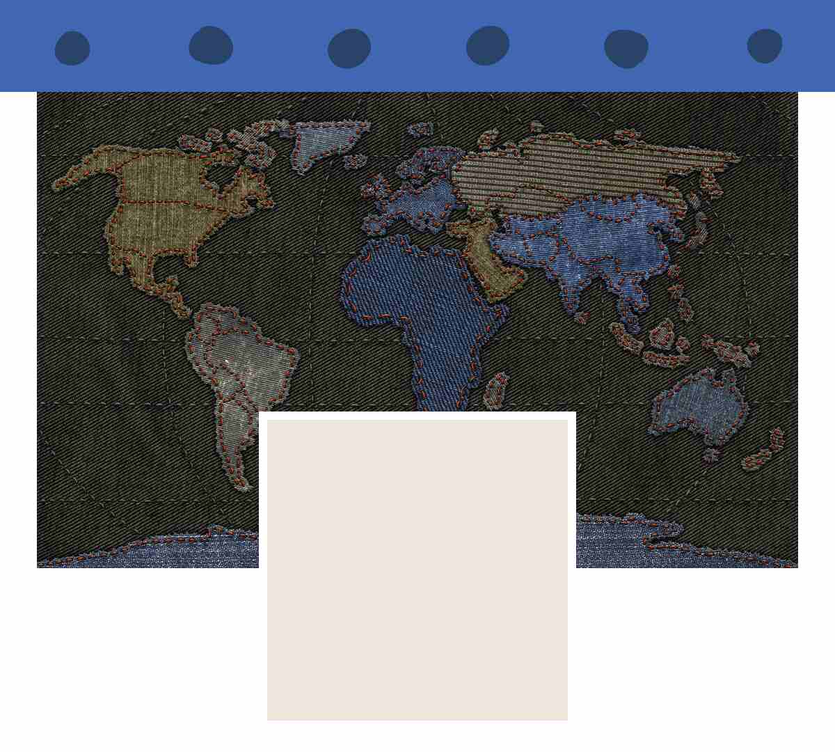 Jeans World Map (No labels): preview