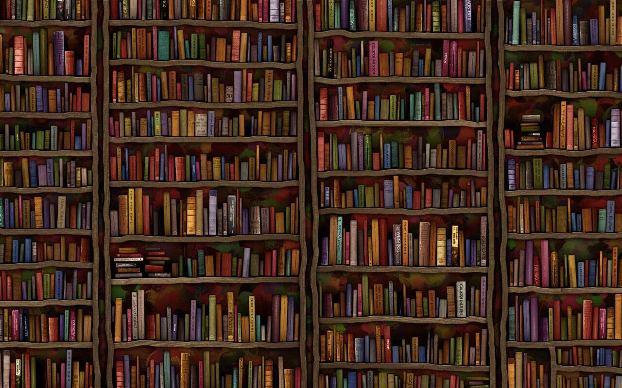 book wallpaper