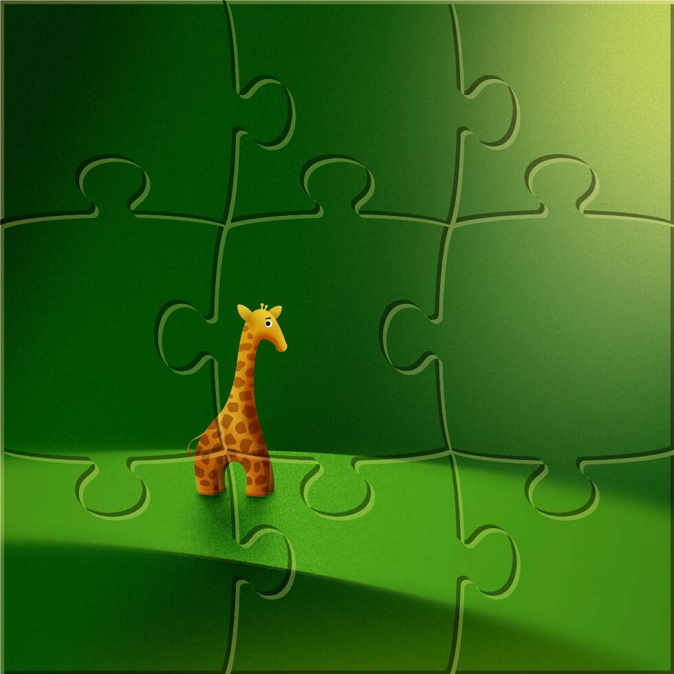 Micro Animals - Giraffe: preview